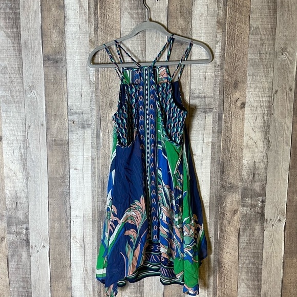 Anthropologie Maeve Laurel Silk Scarf Print Dress - Picture 4 of 9